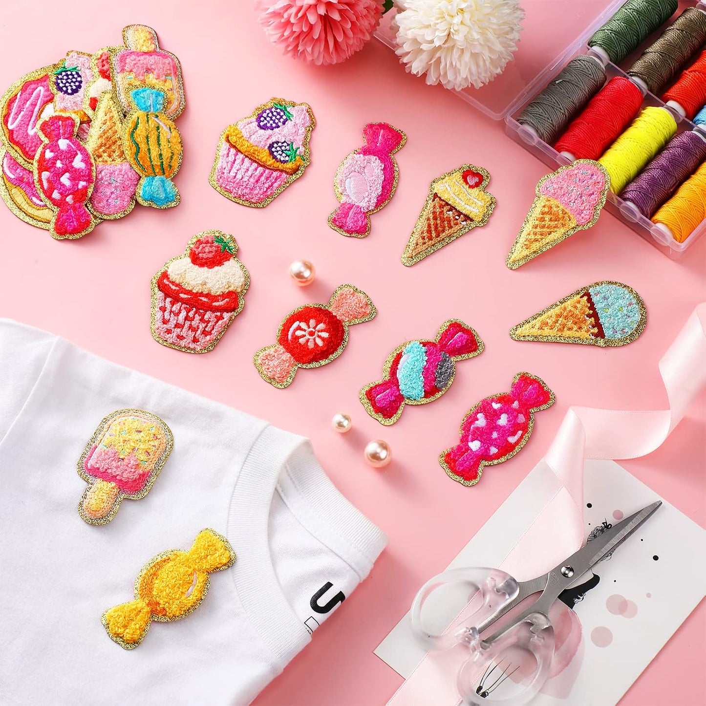 10 Pcs - Cupcake & Candy DIY Fun