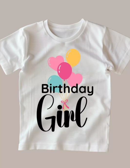 Floating into Birthday Fun! Birthday Girl Tees