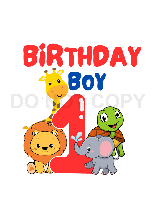 Wild One Birthday Boy Tees