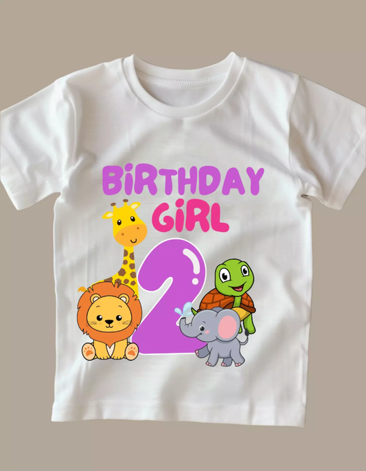 Wild One – Pretty in Purple Birthday Girl