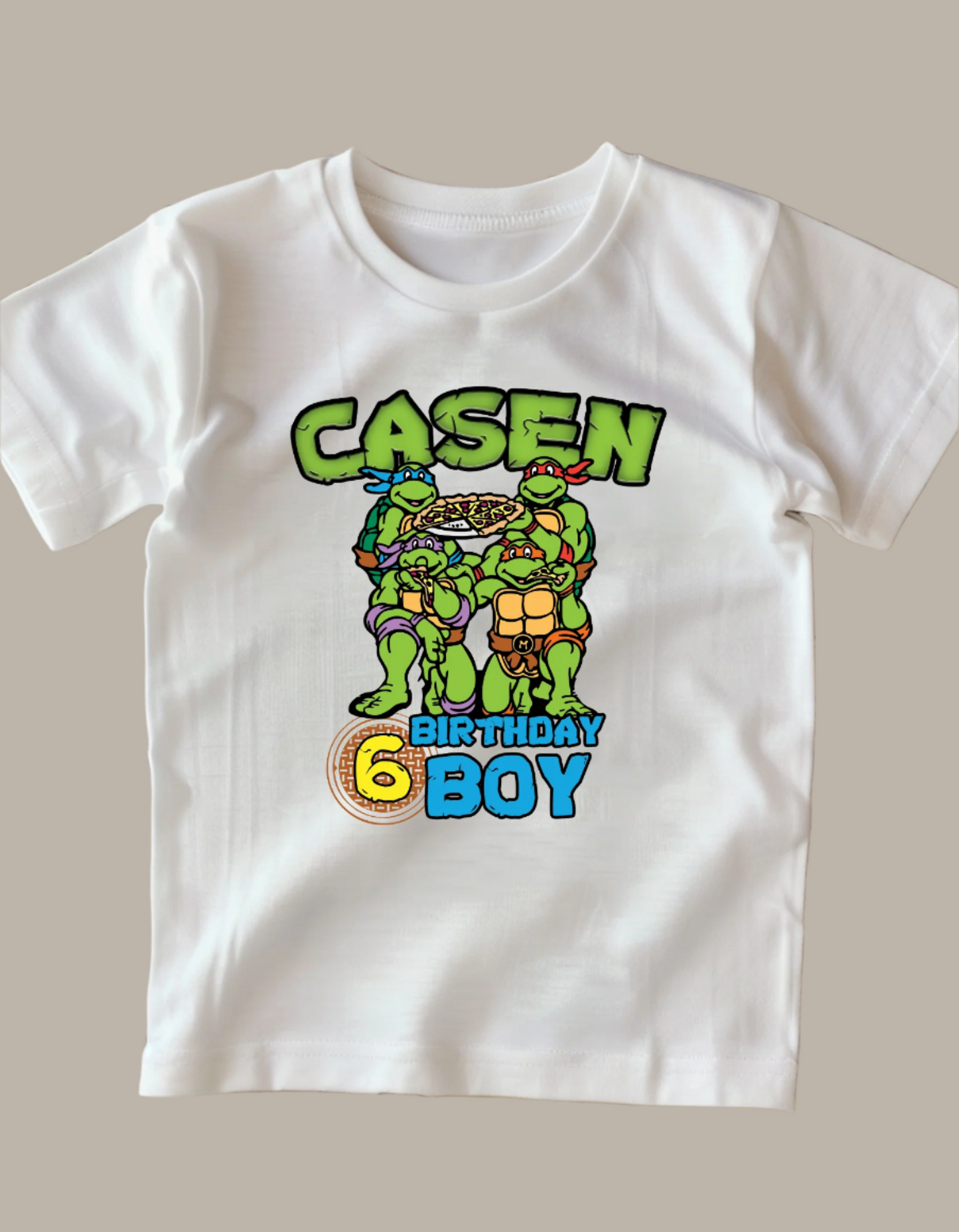 Shell-ebration Squad Tees – Ninja Turtle Birthday Shirts for the Whole Family