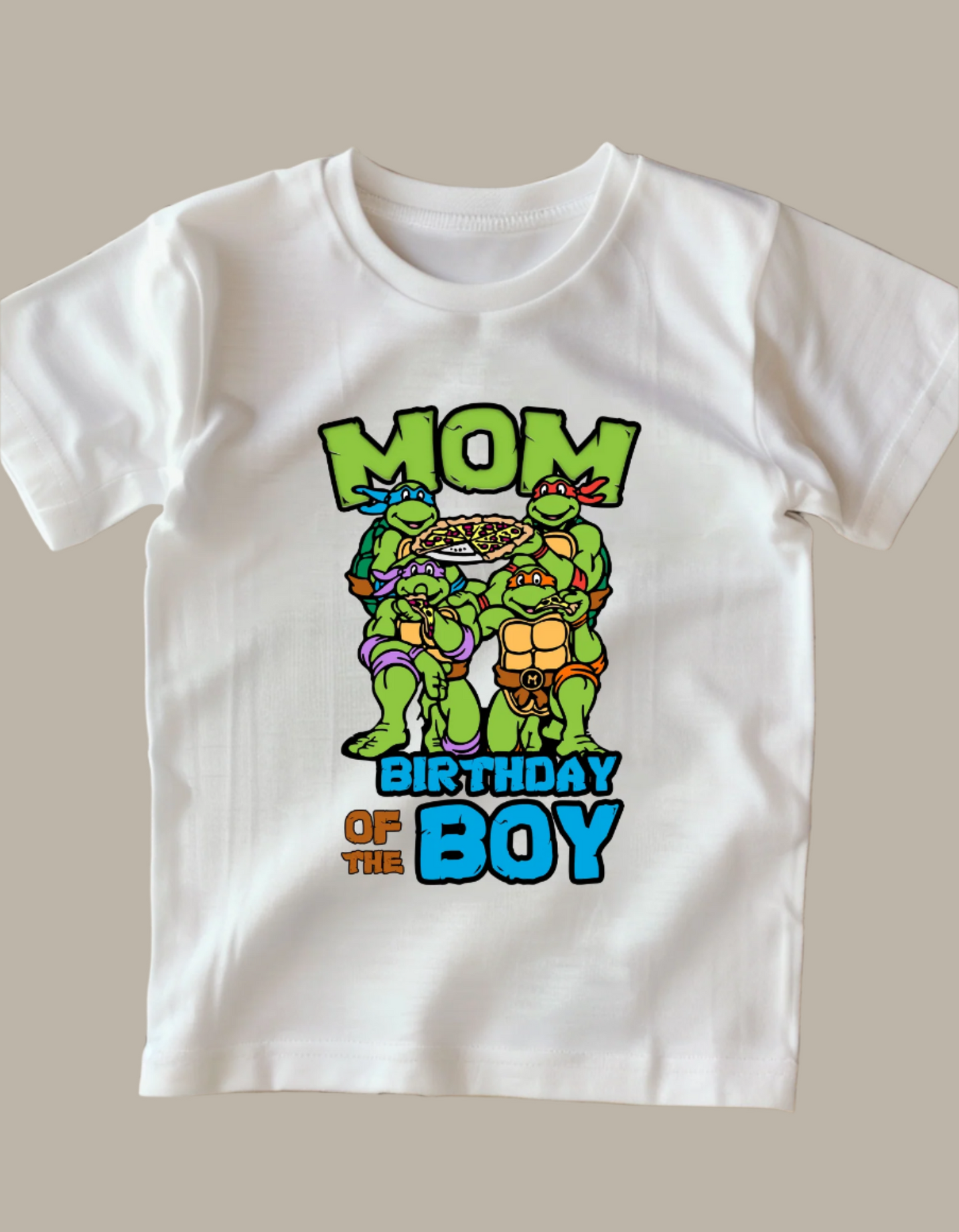 Shell-ebration Squad Tees – Ninja Turtle Birthday Shirts for the Whole Family