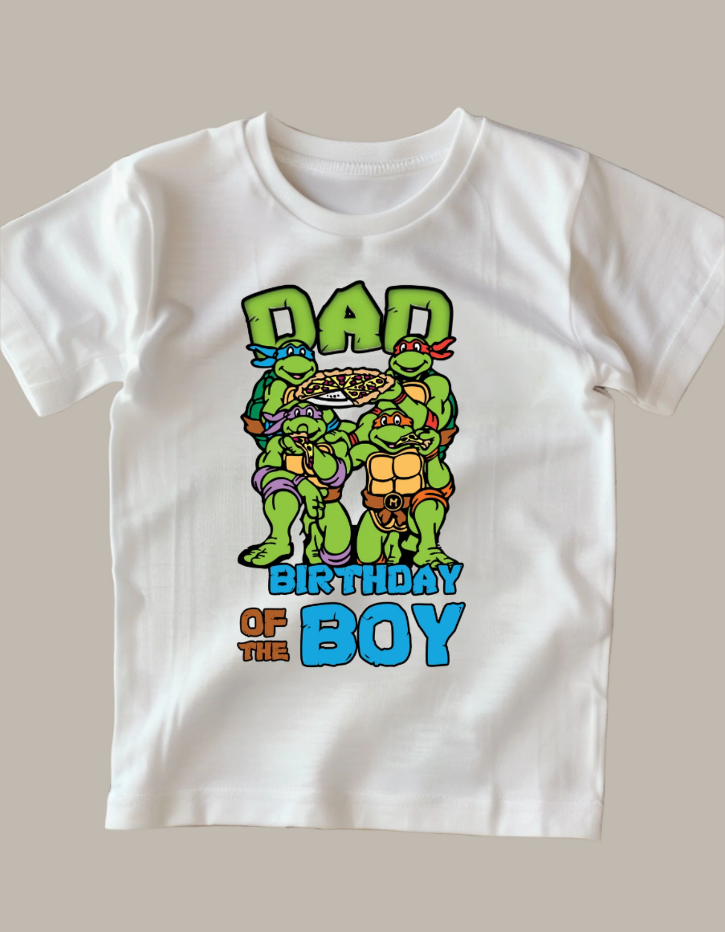Shell-ebration Squad Tees – Ninja Turtle Birthday Shirts for the Whole Family