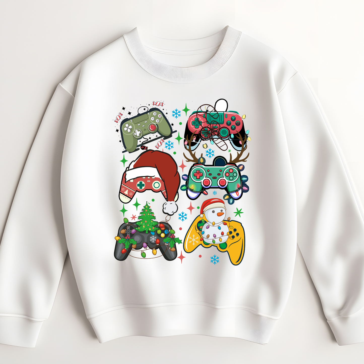 Press Start for Christmas Sweater