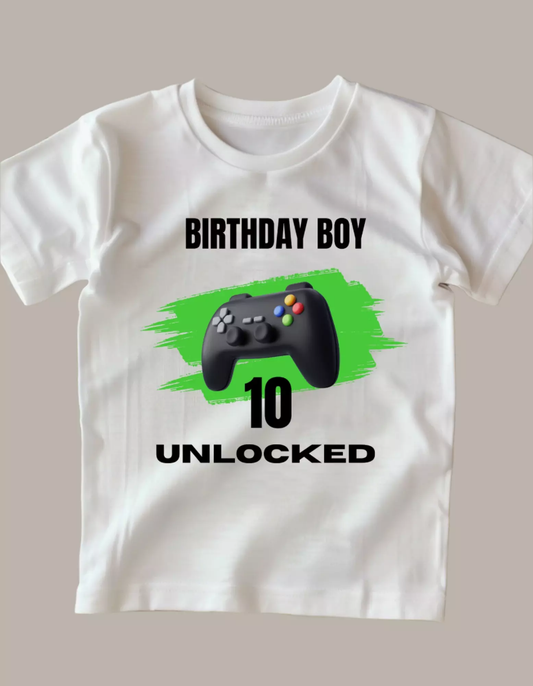 Level 10 UNLOCKED! Birthday Boy